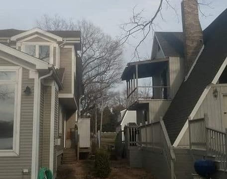 Tree service job completed