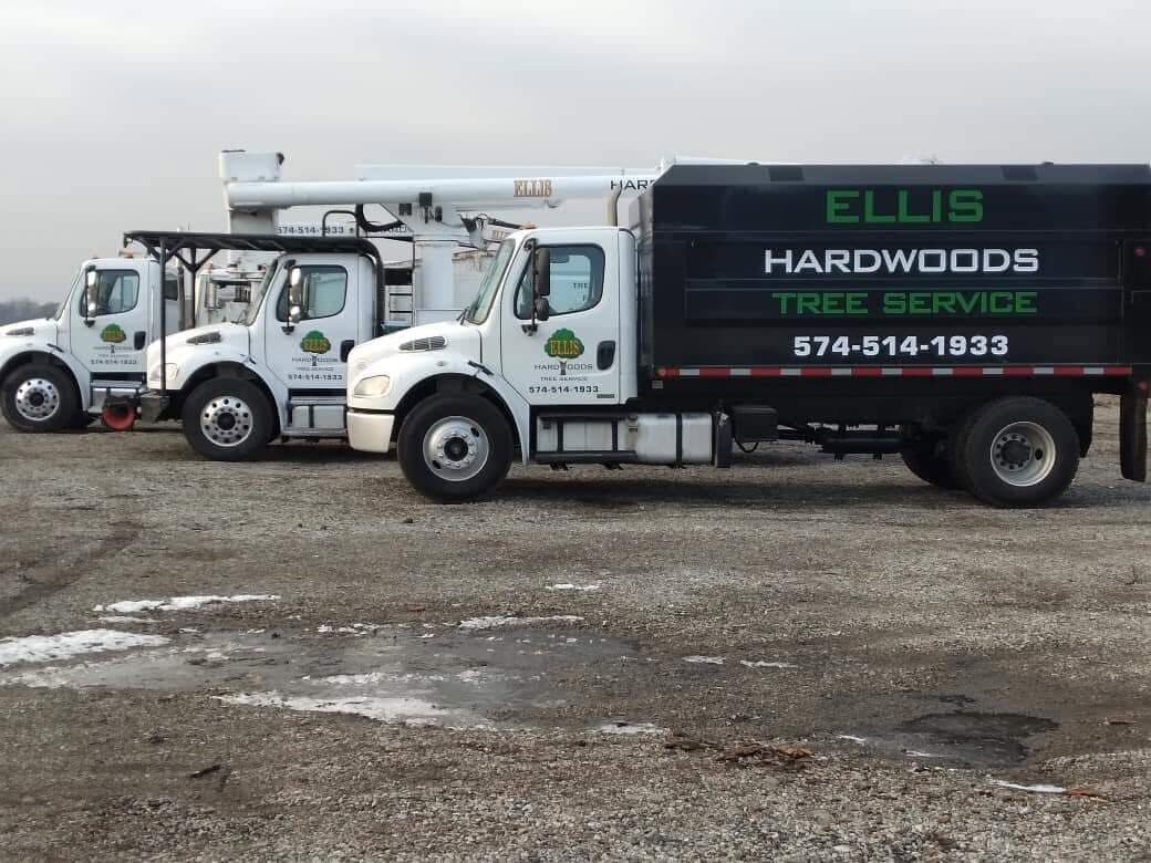 Ellis Hardwoods branded service fleet